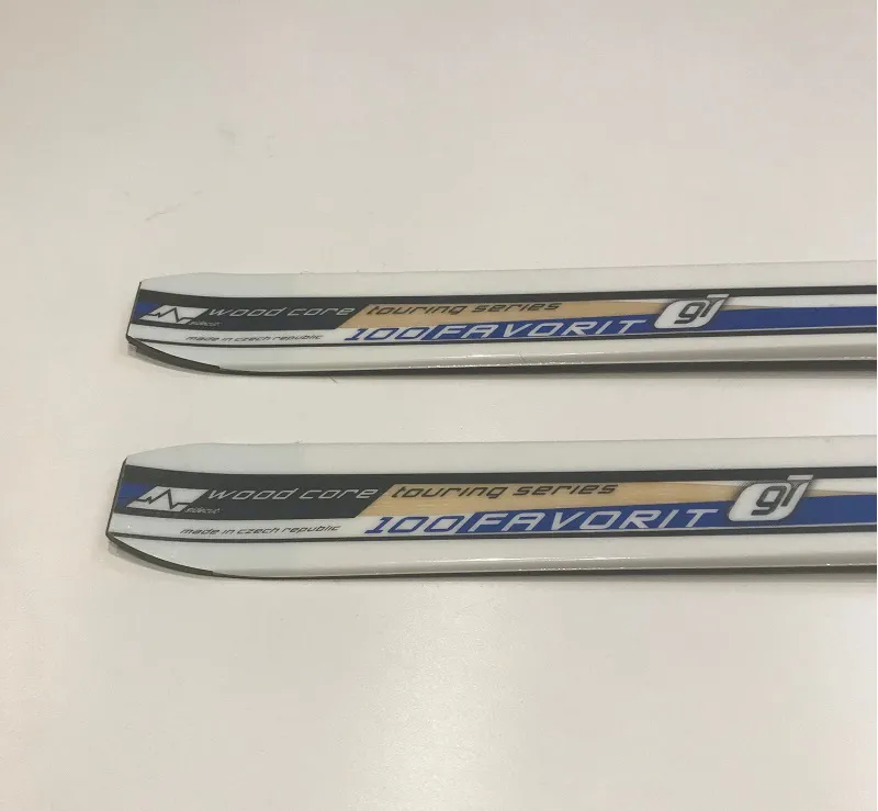 Sporten Favorit Junior Waxless Cross Country Skis White/Navy-2